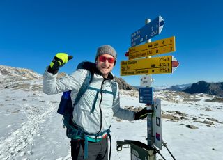 Cluozza und Lischana Hütte